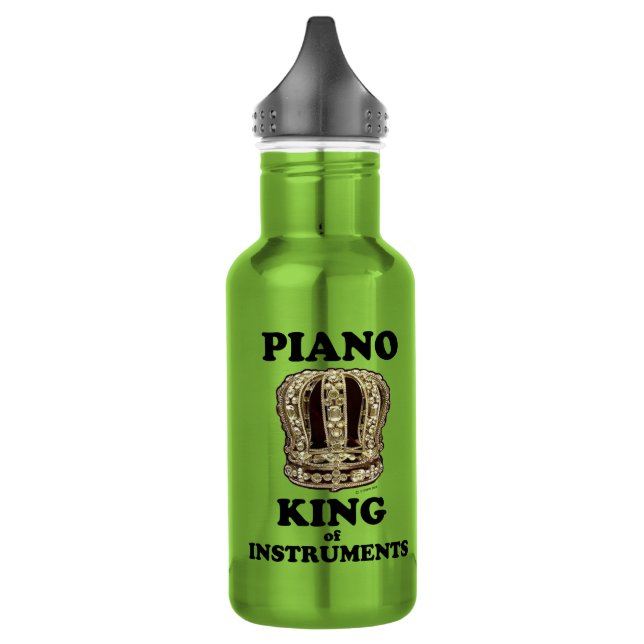 Piano King of Instruments Edelstahlflasche (Links)