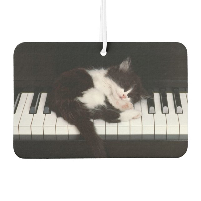 Piano Kitten Air Freshener Autolufterfrischer (Vorderseite)