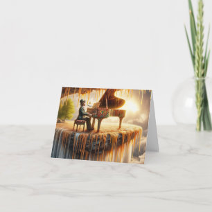 PIANO-KONZERT AUF DER EIS-KÜNSTLERKARTE KARTE