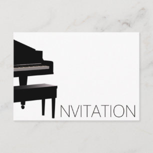 Piano Konzertfestival Einladung