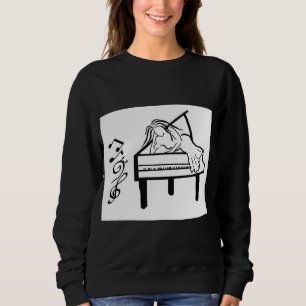 Piano Lady Sweatshirt