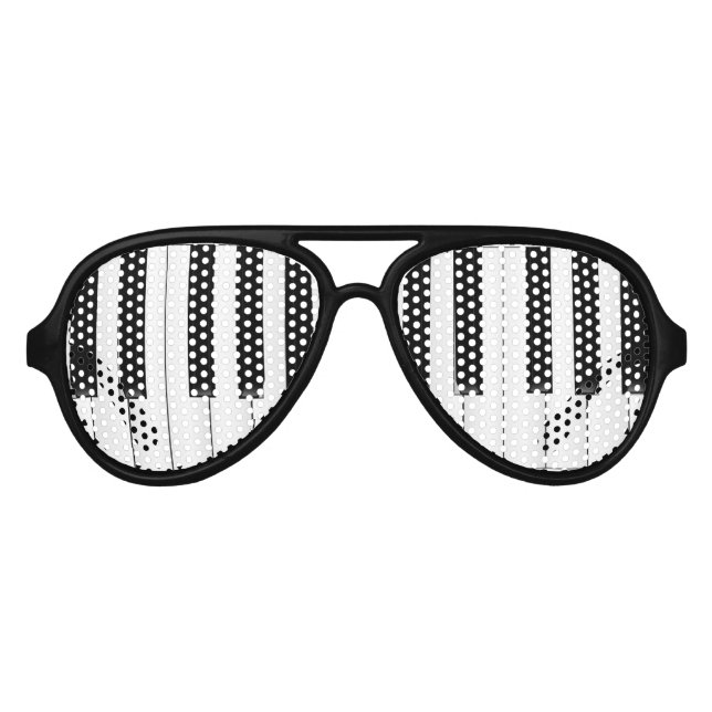Piano Man Sonnenbrille (Vorderseite)