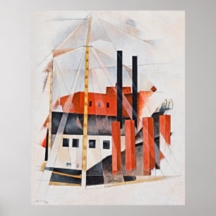 Piano Mover's Holiday von Charles Demuth - Poster