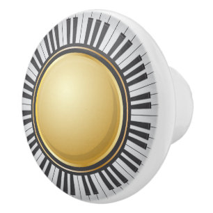 Piano Music Cabinet Knobs Keramikknauf