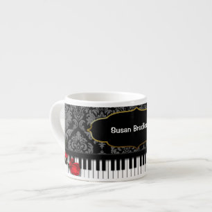 PIANO/MUSIC Espresso-Tasse mit Espressotasse