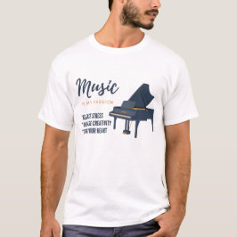 Piano music lover , musical ,instrument T-Shirt