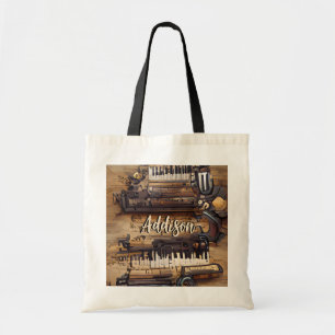 Piano Music Personalisiert Tote Bag Tragetasche