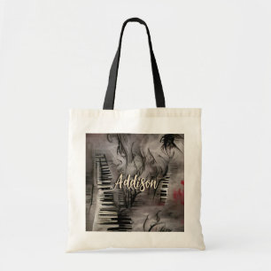 Piano Music Personalisiert Tote Bag Tragetasche