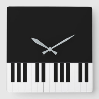 PIANO MUSIC QUADRATISCHE WANDUHR