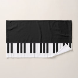PIANO-MUSIK HANDTUCH