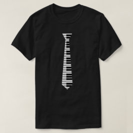 Piano Neck Tie T-Shirt