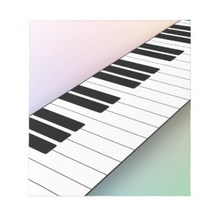 Piano Notizblock