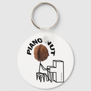 Piano Nut Schlüsselanhänger