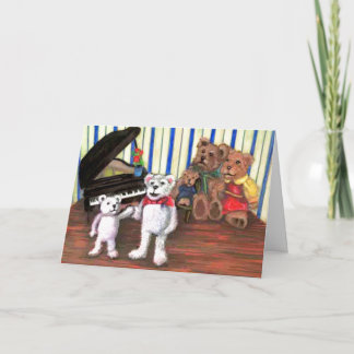 Piano Party Card Einladung