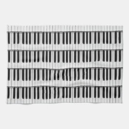 Piano pattern geschirrtuch