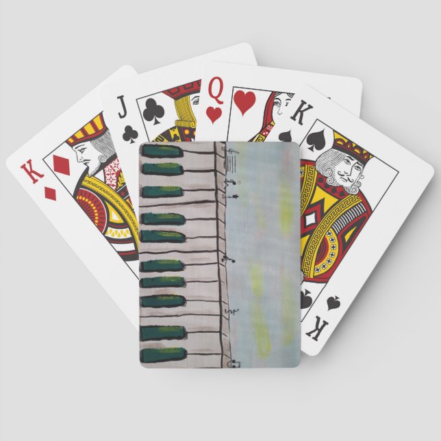 Piano People Classic Playing Cards Spielkarten (Rückseite)