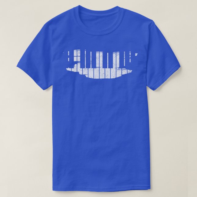 Piano Pianist 6 T-Shirt (Design vorne)