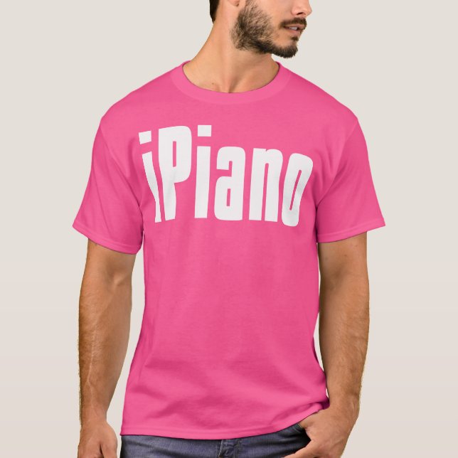 Piano Pianist Keyboard Jazz Indie Rock Blues Orche T-Shirt (Vorderseite)