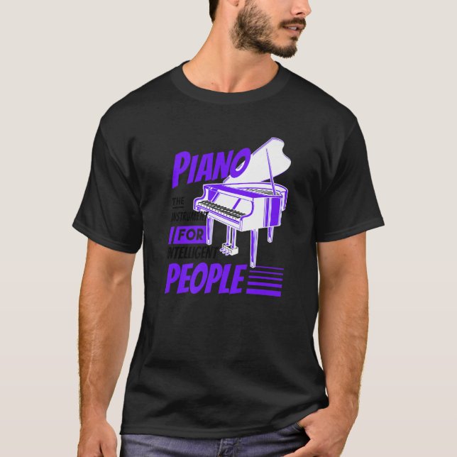 Piano Pianist Music Keyboard Musician Quote Gag Ou T-Shirt (Vorderseite)