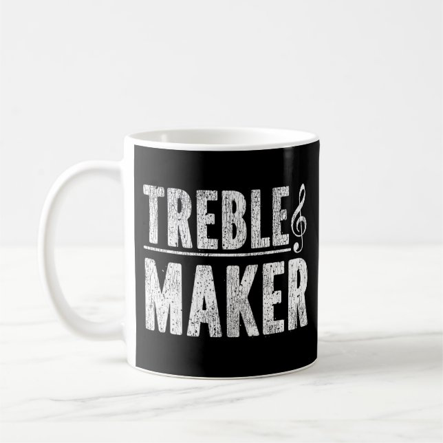 Piano Pianist Treble Maker Kaffeetasse (Links)