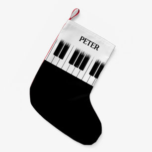 Piano Player Pianist Keyboard Kleiner Weihnachtsstrumpf