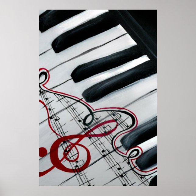 Piano Poster (Vorne)