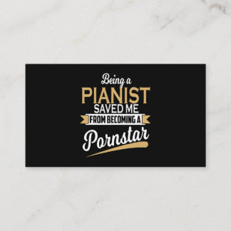 Piano Rettete mich Visitenkarte