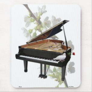 Piano - Romantische Musik - Mousepad