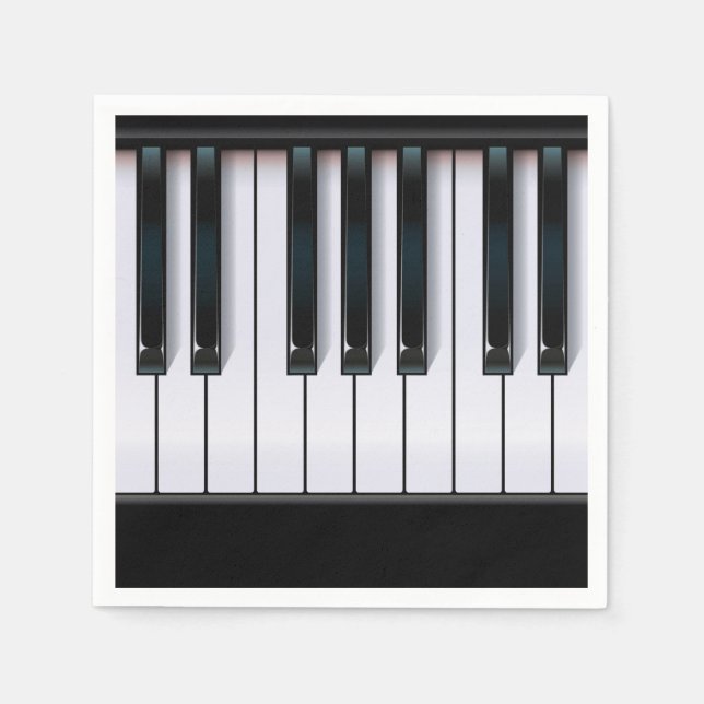 Piano Serviette (Vorderseite)