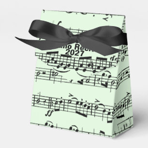 Piano Sheet Music for Erwägungsgrund Favor Box Geschenkschachtel