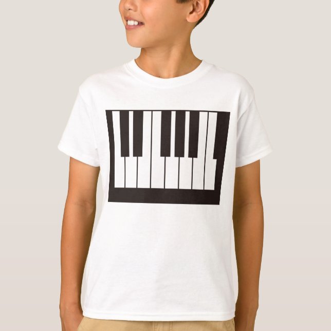 Piano T-Shirt (Vorderseite)