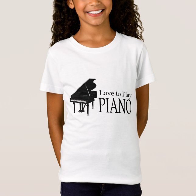 Piano T-Shirt (Vorderseite)