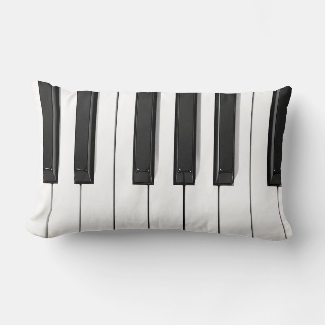 Piano Tastatur Lumbar wirbelkissen Lendenkissen (Vorderseite)
