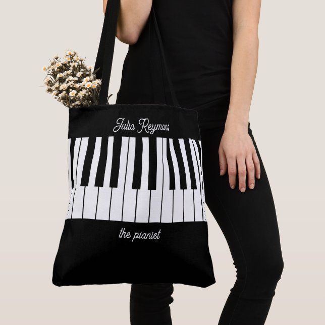 Piano Tote Tasche für stilvollen Pianisten (Von Nahem)