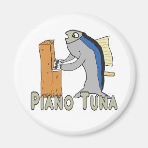 Piano Tuner (Thunfisch) Magnet