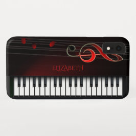 Piano und Treble Clef Case-Mate iPhone Hülle