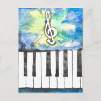 Piano Watercolor