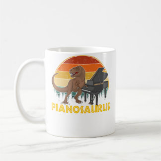 Pianosaurus Pianist Player Piano Kaffeetasse