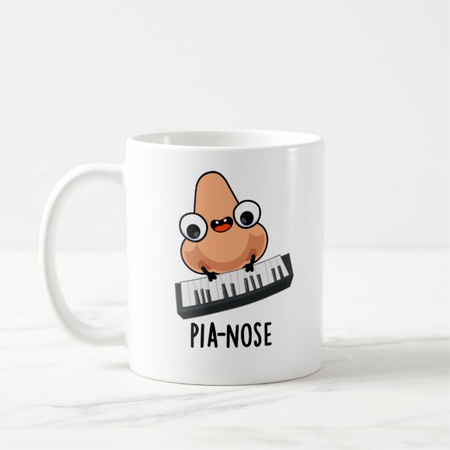 Pianose Funny Piano Nose Pub Kaffeetasse (Links)