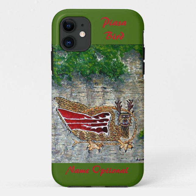 Piasa Bird Illinois Native American Legende Case-Mate iPhone Hülle (Rückseite)