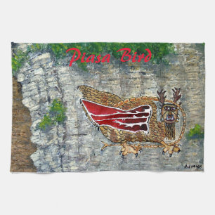Piasa Bird Illinois Native American Legende Geschirrtuch