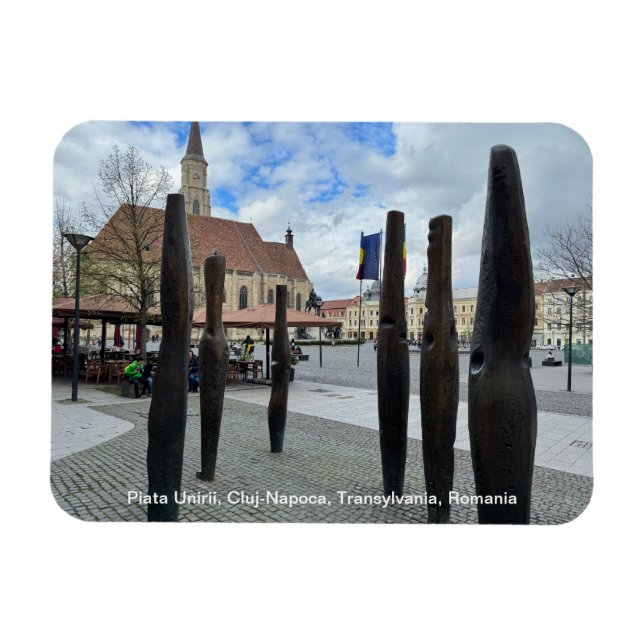 Piata Unirii, Cluj-Napoca, Rumänien, Magnet (Horizontal)