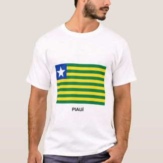 Piauí, Brasilien-Flagge T-Shirt