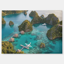 Piaynemo Raja Ampat Inseln Paradies Blick Kunst