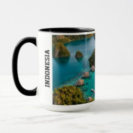 Piaynemo Raja Ampat Islands Paradise View Art Tasse