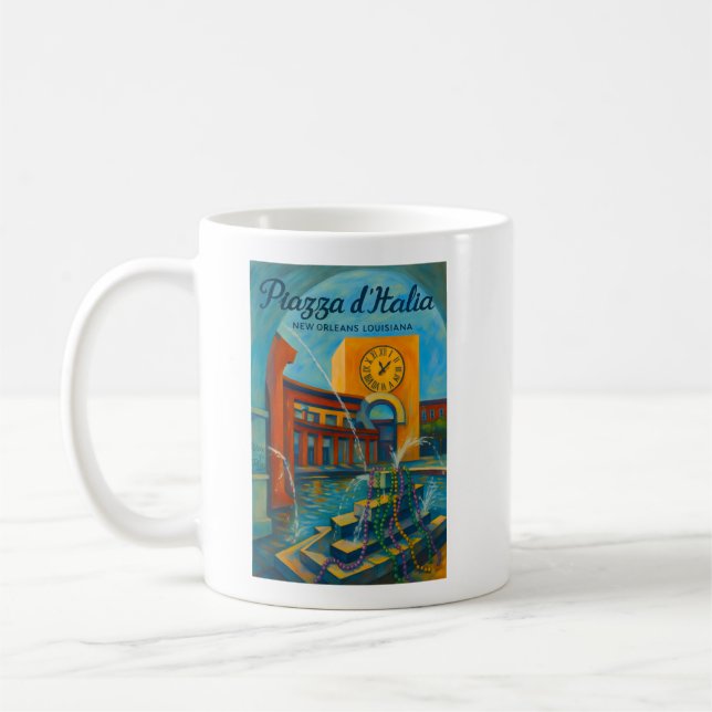 Piazza D' Italia Kaffeetasse (Links)