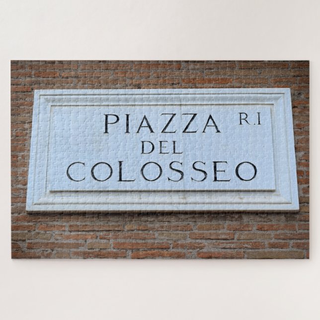 Piazza del Colosseo - Rom Kolosseum 20x30 1014 pc Puzzle (Horizontal)