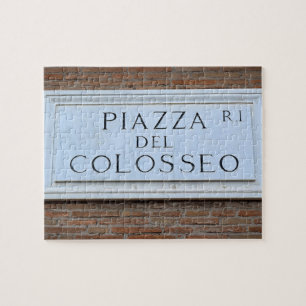 Piazza del Colosseo - Rom Kolosseum 8x10 - 110 pc Puzzle