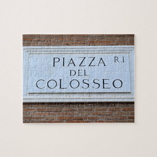 Piazza del Colosseo - Rom Kolosseum 8x10 - 110 pc Puzzle (Horizontal)