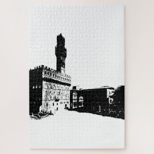 Piazza della Signoria in Florenz, Mittelitalien Puzzle